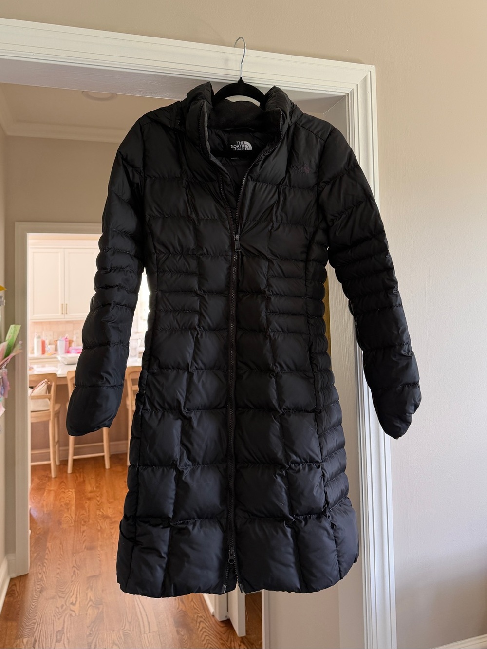 The North Face Women's Black Long Puffer Coat